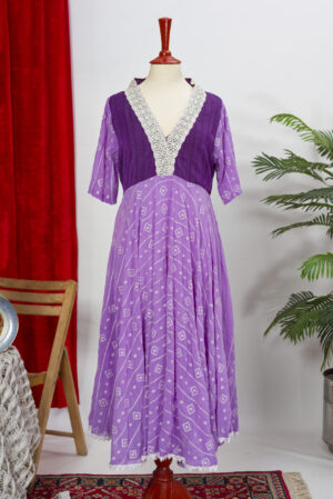 Purple frock