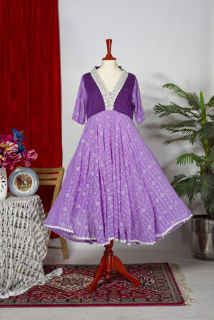 Purple frock